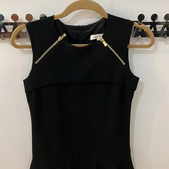 Sandro Zipper Dress Sz
